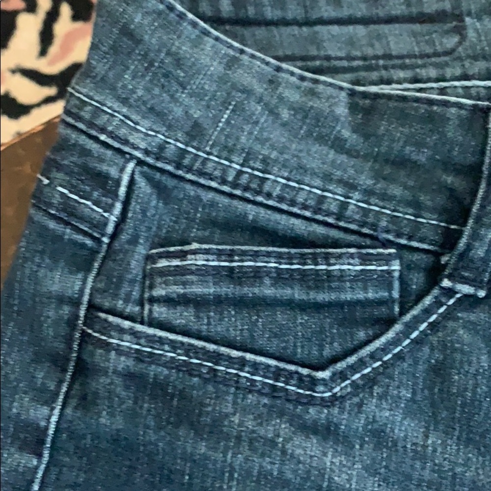 Authentic Componix Skinny Crystal Button Jeans - image 4